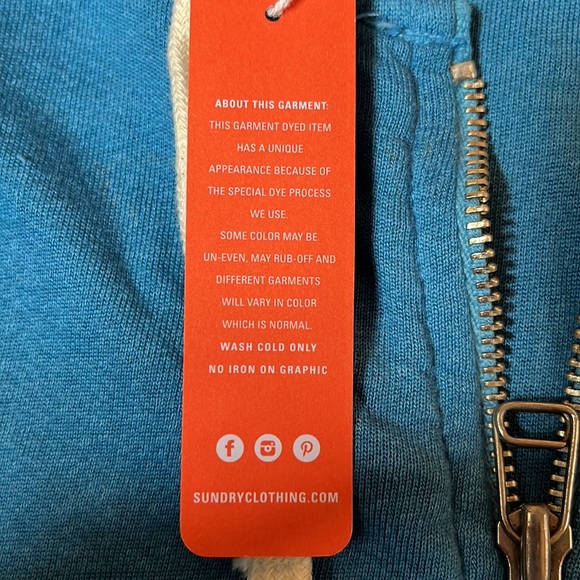 NWT Sundry Navy blue cozy sweater - Picture 5 of 7